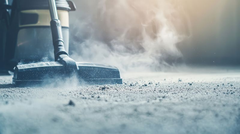 Dust And Debris Removal Left After Construction Projects